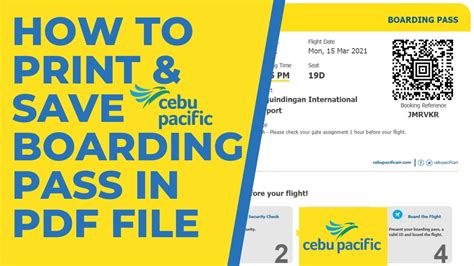 do i need to print my boarding pass cebu pacific|How To Save Your Boarding Pass in PDF file and .